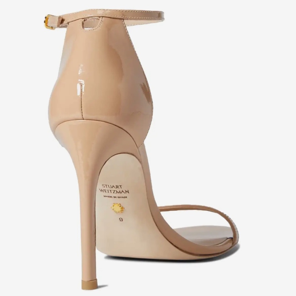 🌹STUART WEITZMAN 🌹 Nudistsong Ankle Strap Sandal Size: 10 - Picture 4 of 13